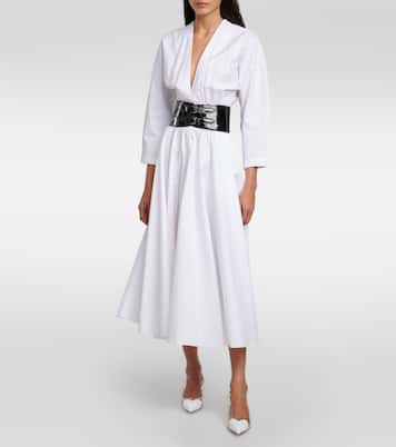 Slingback-Pumps Cœur mit Lackleder | Alaïa