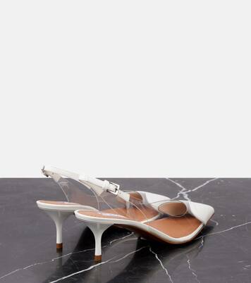 Slingback-Pumps Cœur mit Lackleder | Alaïa