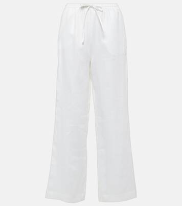 Gerade Hose Aurelia aus Leinen | Asceno