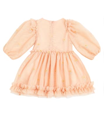 Baby embroidered tulle dress | Stella McCartney Kids