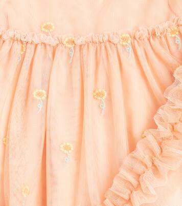 Baby embroidered tulle dress | Stella McCartney Kids