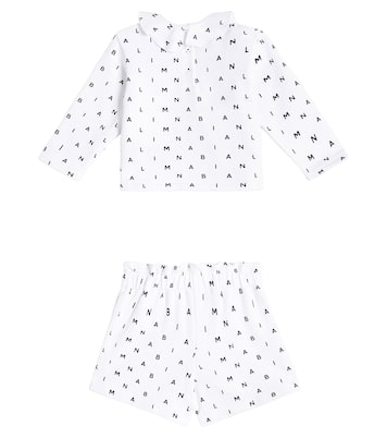 Bebé - set de sudadera y shorts de algodón | Balmain Kids