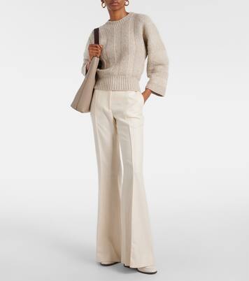 Pull Mashu rayé en cachemire | Loro Piana