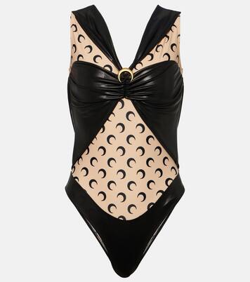 Bedruckter Body aus Jersey | Marine Serre