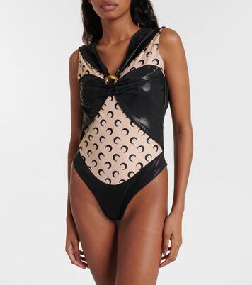 Bedruckter Body aus Jersey | Marine Serre