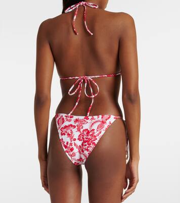 Haut de bikini Miami à fleurs | Melissa Odabash