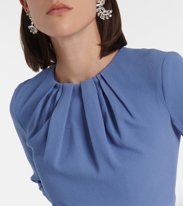 Abito midi Belgium con pieghe | Emilia Wickstead