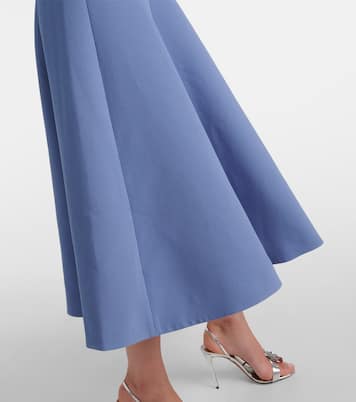 Abito midi Belgium con pieghe | Emilia Wickstead