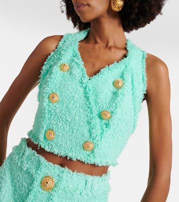 Top aus Tweed | Balmain