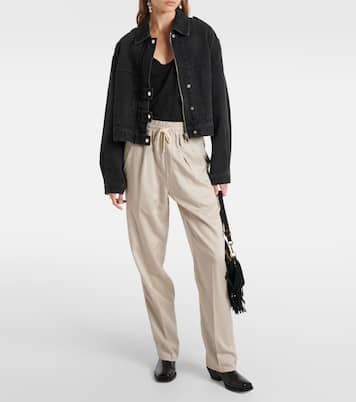 Pantalon droit en coton | Marant Etoile