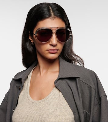Aviator-Sonnenbrille | Bottega Veneta