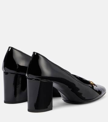 Loafer-Pumps Elio aus Lackleder | Khaite