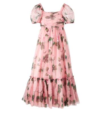 Kleid DG aus Organza | Dolce&Gabbana Kids