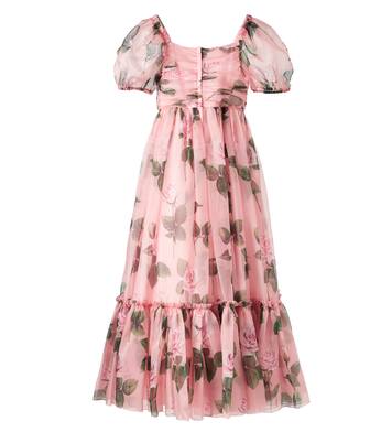 Kleid DG aus Organza | Dolce&Gabbana Kids