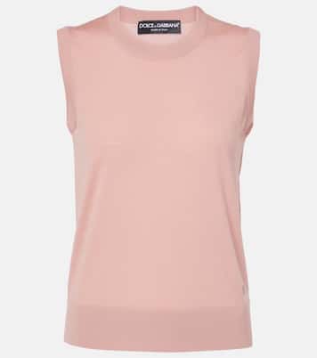 Pull sans manches en laine vierge | Dolce&Gabbana