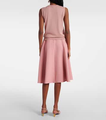 Pull sans manches en laine vierge | Dolce&Gabbana