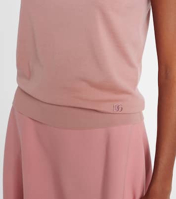 Pull sans manches en laine vierge | Dolce&Gabbana