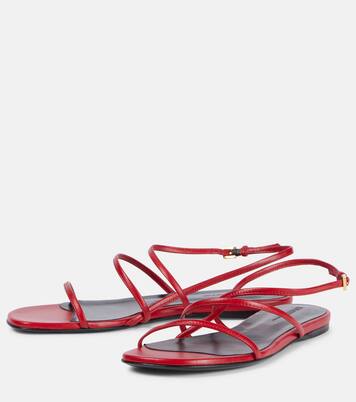 Loop leather sandals | Khaite