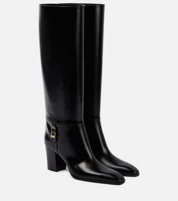 Stiefel Julia aus Leder | Saint Laurent