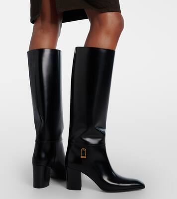 Stiefel Julia aus Leder | Saint Laurent