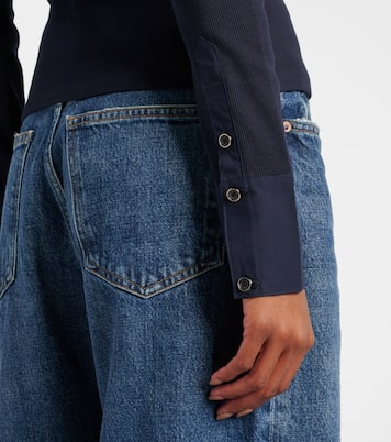 Scottie cotton-blend top | Veronica Beard