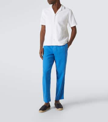 Gerade Hose Alex aus einem Leinengemisch | Orlebar Brown