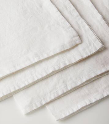 Set of 4 linen napkins | Once Milano