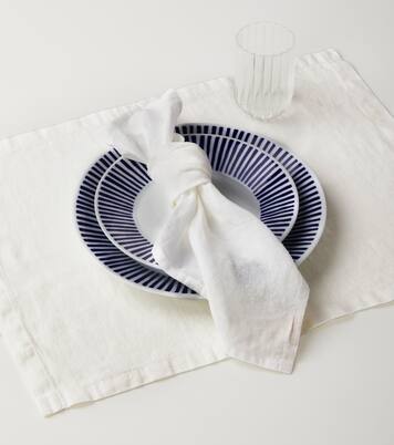 Set of 4 linen napkins | Once Milano