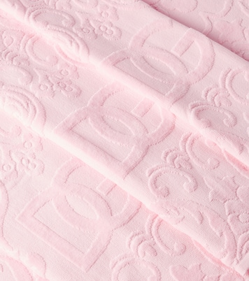Set of 5 cotton terry jacquard towels | Dolce&Gabbana Casa