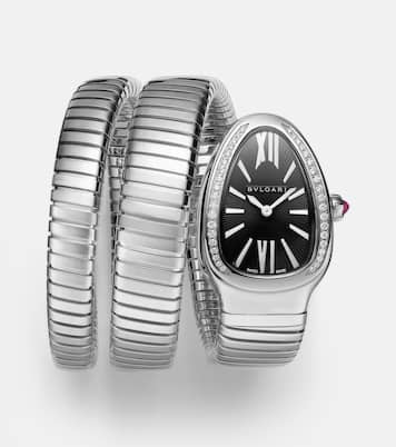 Montre Serpenti Tubogas à diamants | Bvlgari