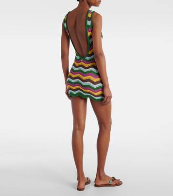 Robe Lindsay rayée en crochet | Bananhot