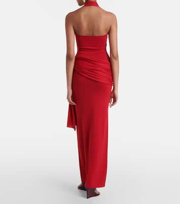 Robe longue en soie et coton | Aya Muse