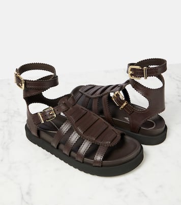 Sandali gladiatore Goldie in pelle | Zimmermann