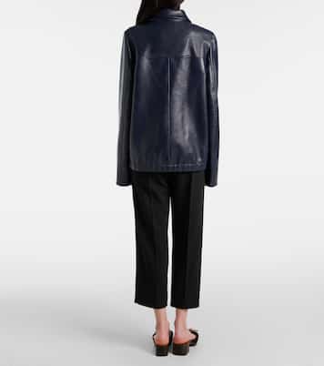 Jackson leather jacket | Khaite