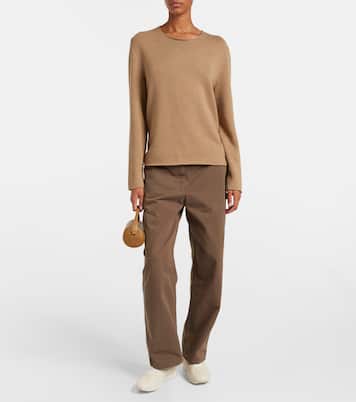 Mica leather sneakers | The Row