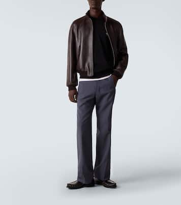 Logo virgin wool sweater | Prada