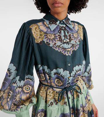 Hemdblusenkleid Madalena aus Ramie | Alémais