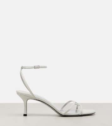 Leo 65 leather sandals | Jimmy Choo