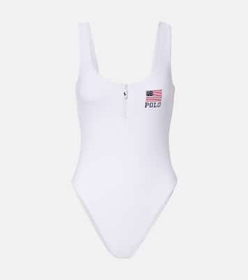 Badeanzug Zipper Scoop Tank | Polo Ralph Lauren