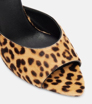 Pantoletten Bisous 85 aus Kalbshaar | Aquazzura