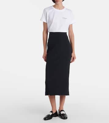 Jupe crayon en crêpe de cady | Givenchy