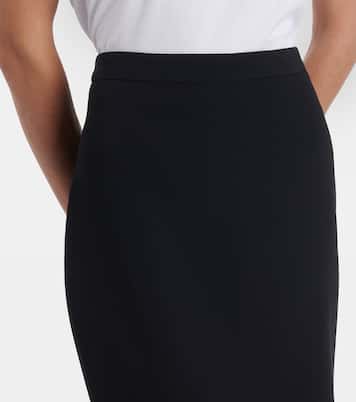 Jupe crayon en crêpe de cady | Givenchy