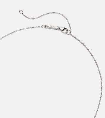 Collana in oro bianco 18kt con zaffiri e diamanti | Suzanne Kalan