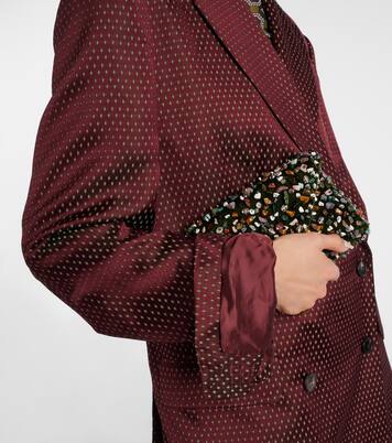 Blazer doppiopetto a pois | Dries Van Noten