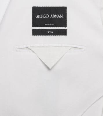 Upton linen canvas blazer | Giorgio Armani