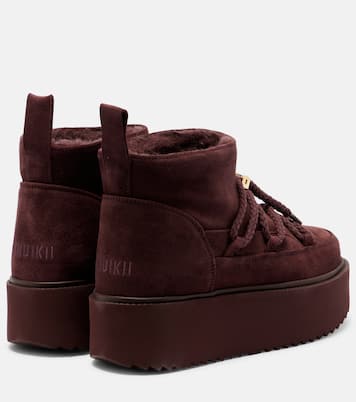 Classic Low suede platform snow boots | Inuikii