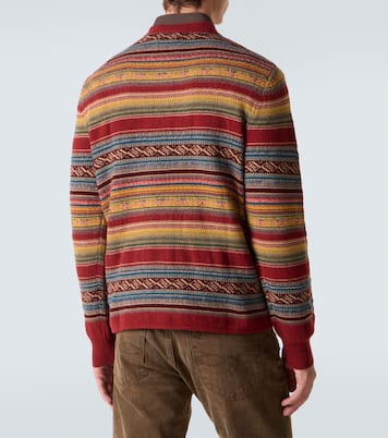 Wool-blend jacquard sweater  | RRL
