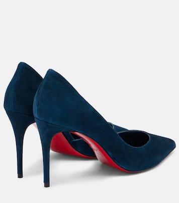 Iriza 85 suede d'Orsay pumps | Christian Louboutin