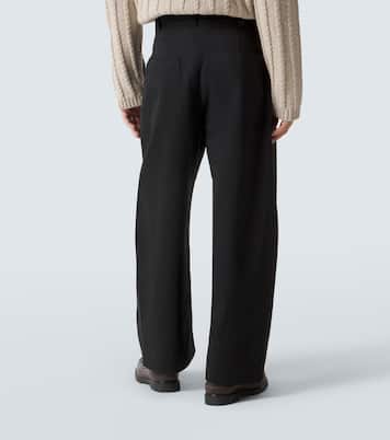 Sorte cotton twill barrel-leg pants | Studio Nicholson