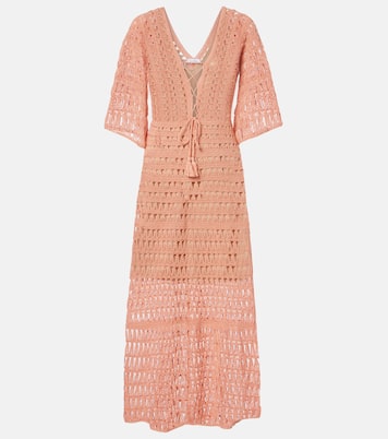 Midikleid aus Häkelstrick | Anna Kosturova